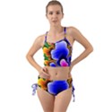 Fractal Background Pattern Color Mini Tank Bikini Set View1