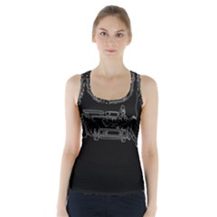 Arctic Monkeys Racer Back Sports Top by Valentinaart