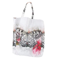 Butterfly Animal Insect Art Giant Grocery Zipper Tote