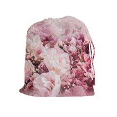 Flowers Bouquet Art Abstract Drawstring Pouches (extra Large) by Celenk