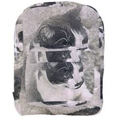 Cat Pet Art Abstract Vintage Full Print Backpack