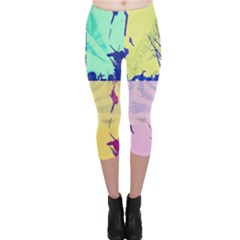 Girlfriend  respect Her   Capri Leggings  by inspyremerevolution