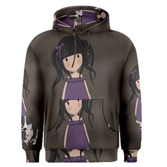 Dolly Girl And Dog Men s Pullover Hoodie by Valentinaart