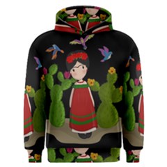 Frida Kahlo Doll Men s Overhead Hoodie by Valentinaart