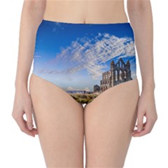 Ruin Church Ancient Architecture High-waist Bikini Bottoms by Celenk