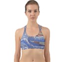 Harvard Mayfair Hokusai Chalk Wave Fuji Back Web Sports Bra View1