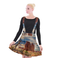 Bryce Canyon Usa Canyon Bryce Suspender Skater Skirt