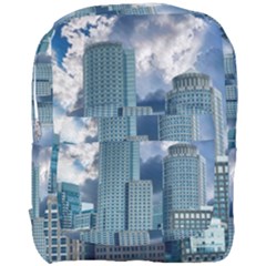 Tower Blocks Skyscraper City Modern Full Print Backpack