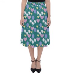 Ocean Cherry Folding Skater Skirt