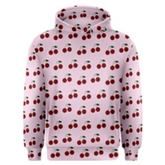 Pink Cherries Men s Overhead Hoodie by snowwhitegirl