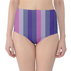 Concert Purples High-waist Bikini Bottoms by snowwhitegirl