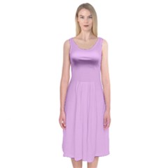 Baby Purple Midi Sleeveless Dress by snowwhitegirl