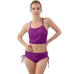 Grape Juice Mini Tank Bikini Set