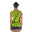 Green Leaf Plant Nature Structure Sport Tank Top  View2