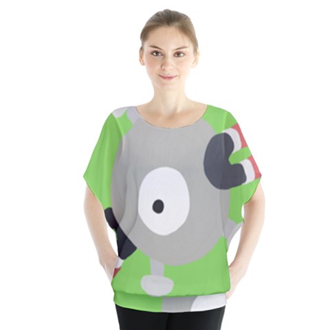 Magnemite (blue) Blouse by SamEarl13