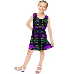 Pure Roses In The Rose Garden Of Love Kids  Tunic Dress by pepitasart