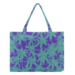 Electric Palm Tree Medium Tote Bag by jumpercat