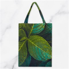 Green Plant Leaf Foliage Nature Classic Tote Bag