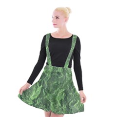 Geological Surface Background Suspender Skater Skirt by Nexatart