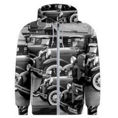 Vehicle Car Transportation Vintage Men s Zipper Hoodie by Nexatart