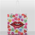 Aahhhh Candy Full Print Rope Handle Tote (Large) View1