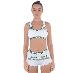  St  Patricks Day  Racerback Boyleg Bikini Set by Valentinaart