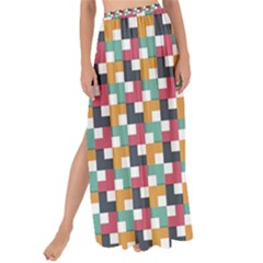 Background Abstract Geometric Maxi Chiffon Tie-up Sarong