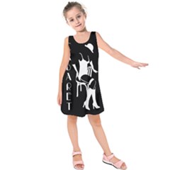 Cabaret Kids  Sleeveless Dress by Valentinaart