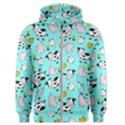 The Farm Pattern Men s Zipper Hoodie View1