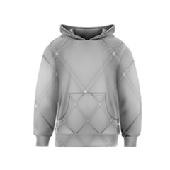 Background Light Glow White Grey Kids  Pullover Hoodie by Nexatart