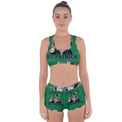  St  Patricks Day  Racerback Boyleg Bikini Set by Valentinaart