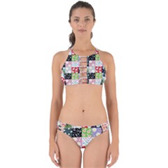 Dino Quilt Perfectly Cut Out Bikini Set by snowwhitegirl