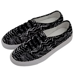 Dark Abstract Pattern Men s Classic Low Top Sneakers by dflcprints