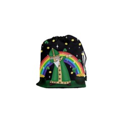  St  Patrick  Dabbing Drawstring Pouches (xs)  by Valentinaart