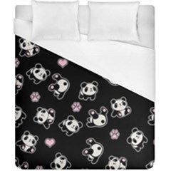 Panda Pattern Duvet Cover (california King Size)