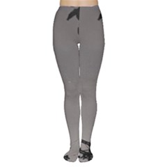 Stop Action Pigeon Women s Tights by snowwhitegirl