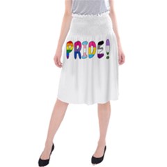 Pride Midi Beach Skirt by Valentinaart