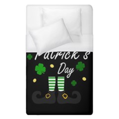 St Patricks Leprechaun Duvet Cover (single Size) by Valentinaart