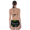 St Patricks Leprechaun Cut-Out One Piece Swimsuit View2