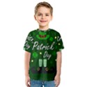 St Patricks Leprechaun Kids  Sport Mesh Tee View1