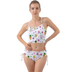 Easter Kawaii Pattern Mini Tank Bikini Set by Valentinaart