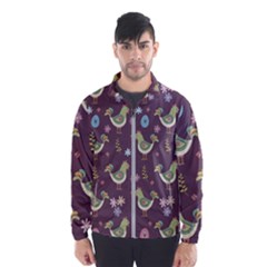 Easter Pattern Wind Breaker (men) by Valentinaart