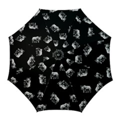 Rhino Pattern Golf Umbrellas by Valentinaart