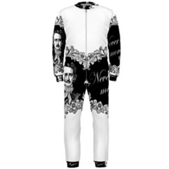 Edgar Allan Poe  - Never More Onepiece Jumpsuit (men)  by Valentinaart