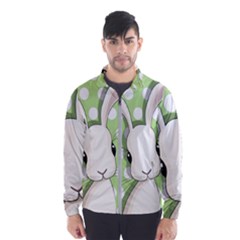Easter Bunny  Wind Breaker (men) by Valentinaart