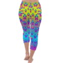 Flowers In The Most Beautiful Sunshine Capri Winter Leggings  View4