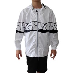 Turtle Hooded Wind Breaker (kids) by ValentinaDesign
