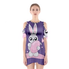 Easter Bunny  Shoulder Cutout One Piece