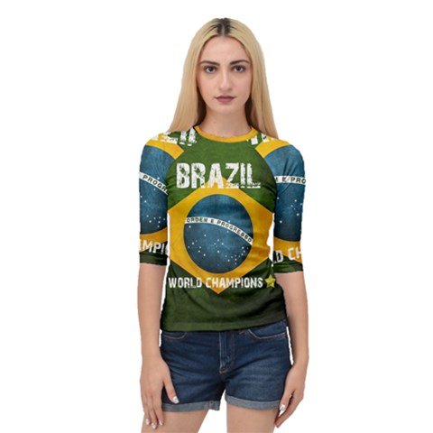 Football World Cup Quarter Sleeve Raglan Tee by Valentinaart