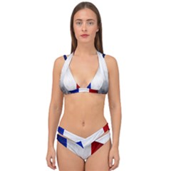 Football World Cup Double Strap Halter Bikini Set by Valentinaart